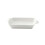White Ceramic Baking Dish Small Color A Microwave Safe Oven Bakeware Fruit Salad Table Decor 1