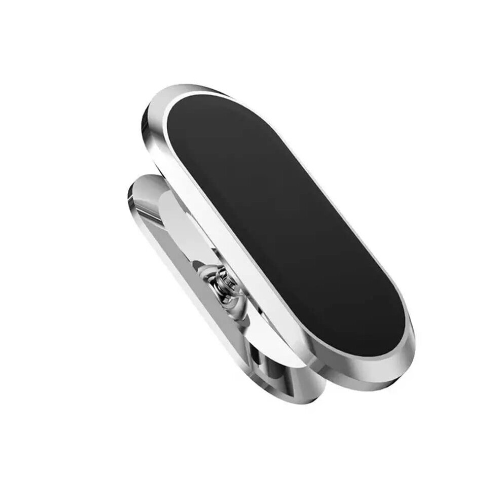 Universal Car Phone Holder Magnetic Mount 360 Degree Rotation For Samsung Iphone All Smartphones Silver 9084446362589
