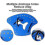 (M, blue) Tyr Catalyst 2 Swim Training Hand Paddles 3
