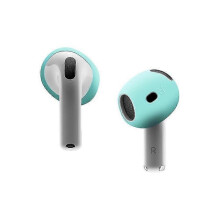 (Mint Green, Multicolor) For AirPods 4 Ear Tips Replacement Ultra Thin Silicone Earbuds Cover - Light Pink