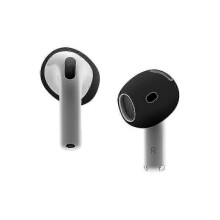 (Black, Multicolor) For AirPods 4 Ear Tips Replacement Ultra Thin Silicone Earbuds Cover - Light Pink
