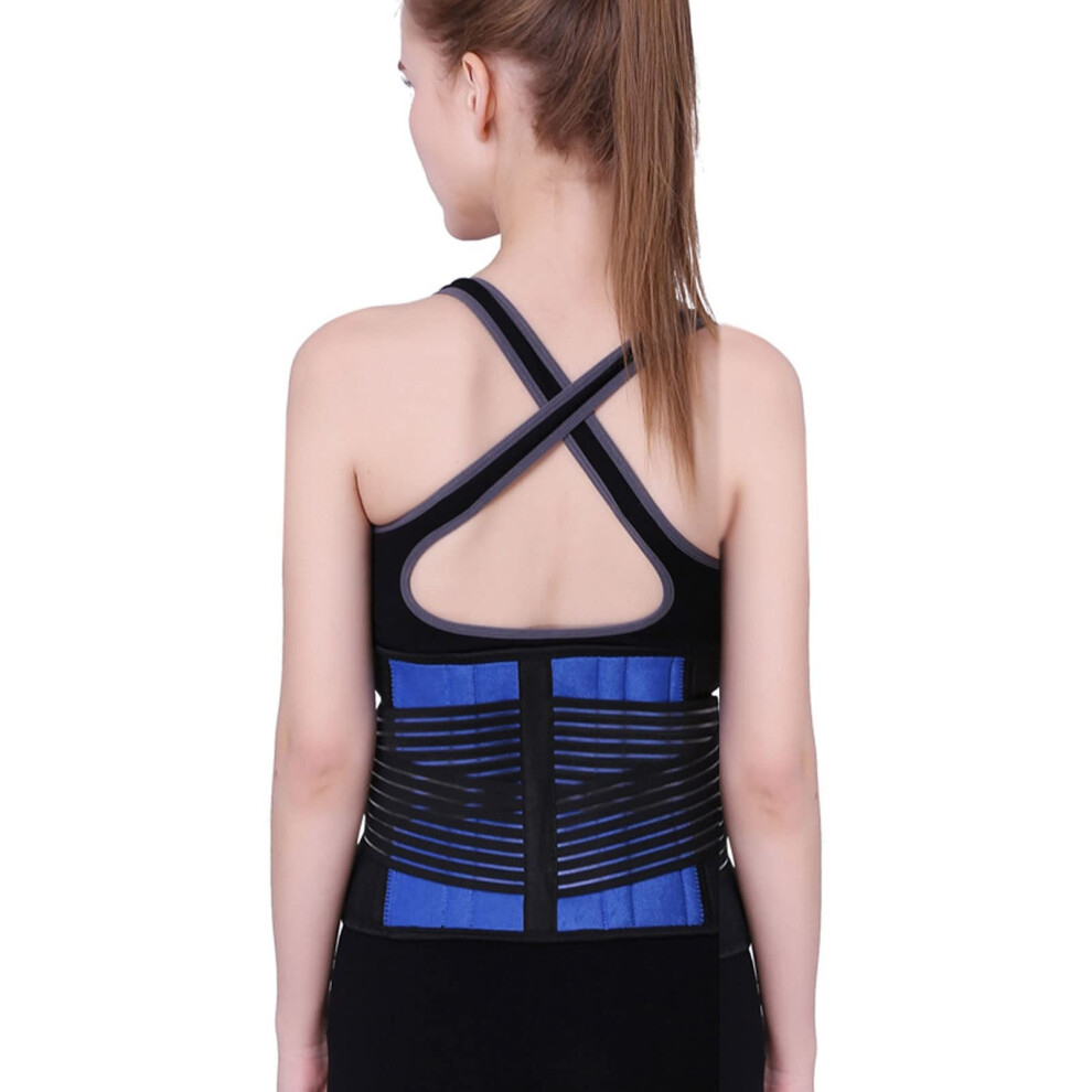 Lumbar Belt Adjustable Straps For Lower Back Support Pain Relief And Compression Therapy Belt
