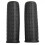 (114 x 20mm) 2pcs Rubber Handles 2x Barrow Handle Round Tubes Tool 4