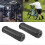 (114 x 20mm) 2pcs Rubber Handles 2x Barrow Handle Round Tubes Tool 5