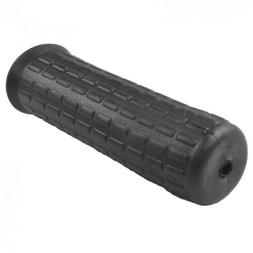 (114 x 20mm) 2pcs Rubber Handles 2x Barrow Handle Round Tubes Tool 2