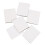 6 Pcs Weatherstripping For Doors Corner Seals Stoppers White 7