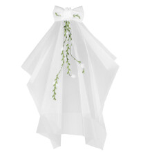 Brautschleier Mit Spitzenstoff Schleifenform Für Hochzeit