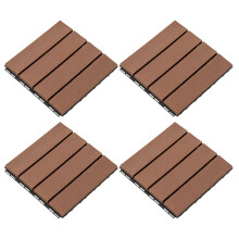 Worgeous 4 Kunststoffgeflecht Fertigbausteine Für Terrasse
