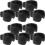 20Pièces Organiseurs Câble Clips Plastique Noir Pour Support Micro 5