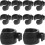 20Pièces Organiseurs Câble Clips Plastique Noir Pour Support Micro 7