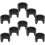 20Pièces Organiseurs Câble Clips Plastique Noir Pour Support Micro 9