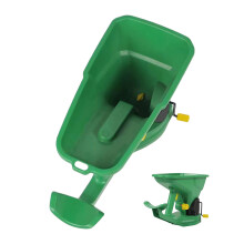 Fertiliser Spreader Portable Lawn Broadcast Tool | Ergonomic Garden Spreader | Adjustable Hand Crank Seeder