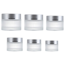 6Pièces Contenants Cosmétiques En Verre Rechargeables Pour Voyage