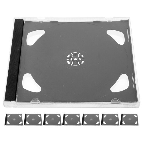 8Stk Transparente Cd Hülle Für Cd Sammler 1
