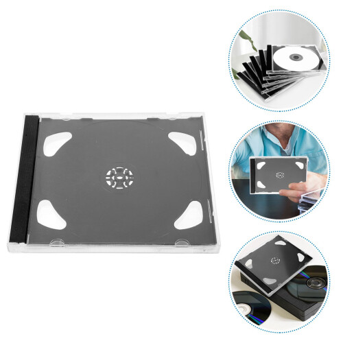 8Stk Transparente Cd Hülle Für Cd Sammler 2