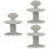 3Stück Shell Style Seifenspender Schale 6