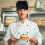 Chef Arbeitsmütze Kochmütze Polyester 6 7