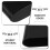Iron Cowbell Kleines Metall- -Performance-Instrument Schwarz 8