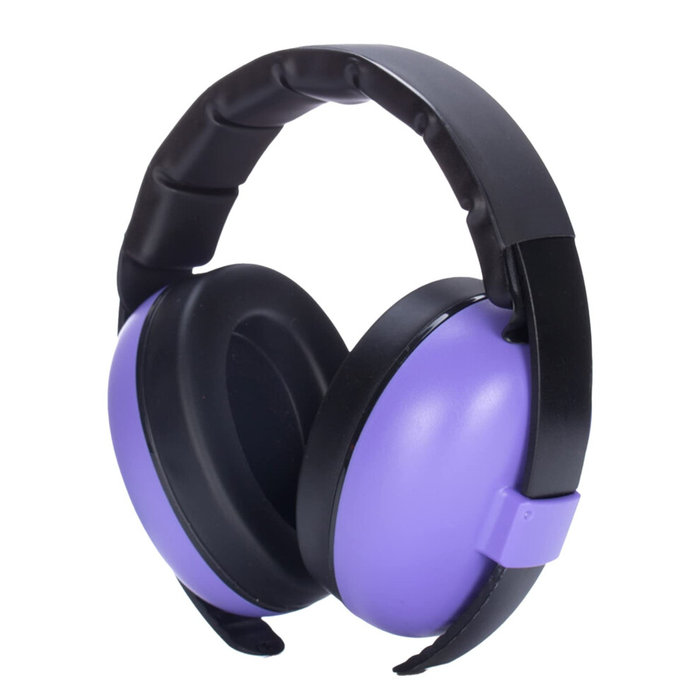 Kids Ear Protection Earmuffs Noise-Cancelling For Toddlers Teens Children Hearing Protectors For Mowing Workshops Unisex Kids Purple