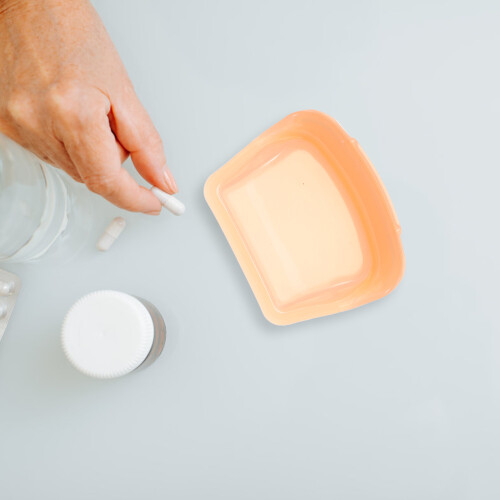 4St Pillentasche Transparente Beutel Großpackung Silica Gel 2