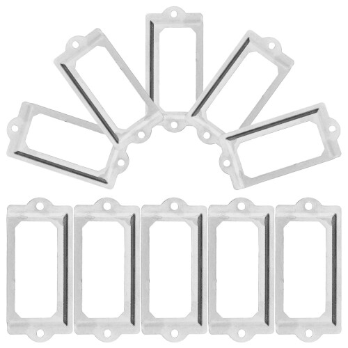 Business Kartenhalter Etikettenrahmen Silber 1