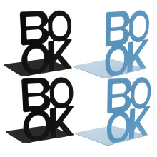 4 . Buchorganizer Buchstützen Für Regale Büro
