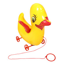 Animal Farm Ballons Gelb Kunststoff 1St 40X40X25Cm