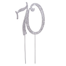 2 Cake Picks Attraktiver Topper Aus Silber