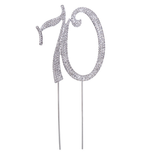 2 Cake Picks Attraktiver Topper Aus Silber