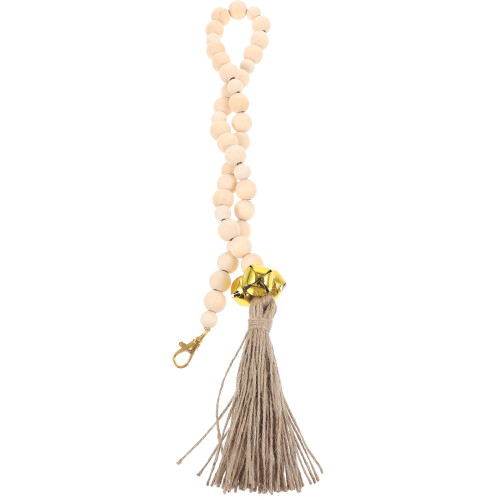 Training Hundeklingel Beige Mit Holzperlen 1 Set 2