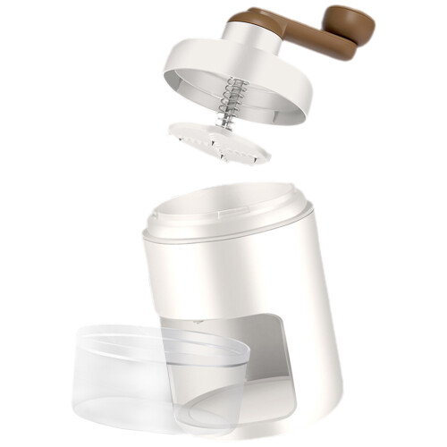 White Ice Crusher Machine Für Den Heimgebrauch Zu Reinigen Und