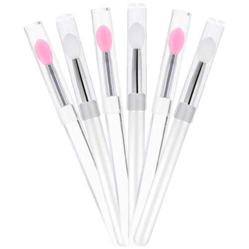 Raindrops 6 Lippenpinsel Set Mit Deckel Für Täglichen Gebrauch