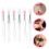 Raindrops 6 Lippenpinsel Set Mit Deckel Für Täglichen Gebrauch 4