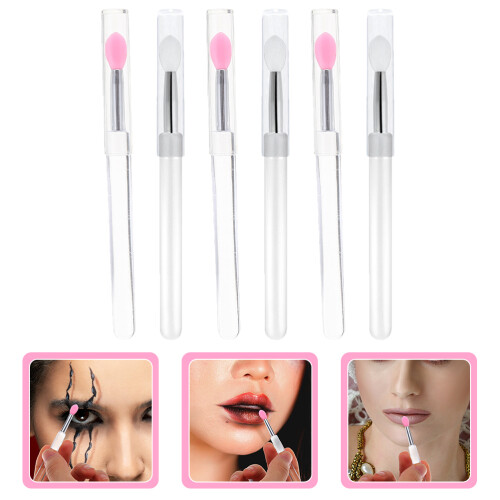 Raindrops 6 Lippenpinsel Set Mit Deckel Für Täglichen Gebrauch 2