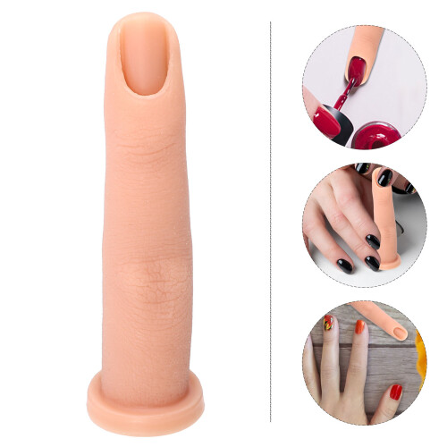 Übungs Finger Beige Silikon 1 Satz 1