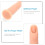 Übungs Finger Beige Silikon 1 Satz 10