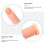 Übungs Finger Beige Silikon 1 Satz 9