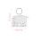 20Pièces Accessoires Cléblancs Sublimation DIY 2024 11