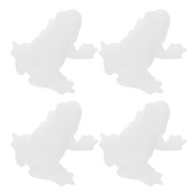 Mini Figuren Weiß Harz 4er Set 0,4x0,4x0,4 Zoll