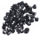 100Pièces Colliers Protecteurs De Câbles Nylon Noir, Montage Facile 1