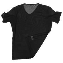 Mens Sweat-Absorberende Nylon Vest Zwart Shirt