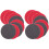 Bowling Accessoires Kit 16-Delig Met Gekleurde Sponge 11