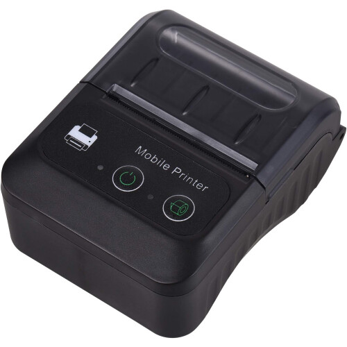 Portable Wireless BT 58mm 2 Inch Thermal Receipt Printer, POS Mobile Printer, ESC/POS Compatible, Android iOS Windows 2