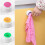 Raindrops Plakbaar Keukenpapierhouder Gekleurde 6 Stuks 6