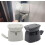 Retainer Catch for Caravan Doors Nylon Holder 2 Pack Black 3