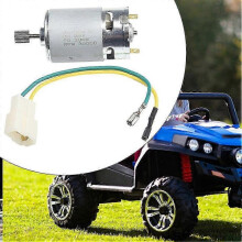 (UK Standard, CHINA) 1 Set Electric Vehicle Motor Gear Wire For Children s Electrical Car Toy Motors DL 555-C 24V Gearmotors Automation Appliances