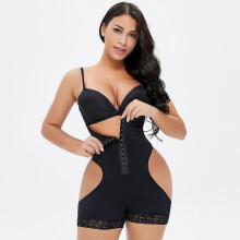 (L) ButtLifter breasted high waist Abdominal butt lift body shorts Hip Raise Pants