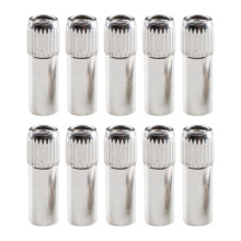 (19x6x6.4mm) 10x Book Shelves Holder Locking Pins Shelf Holder Support Pins Wardrobe Shelf