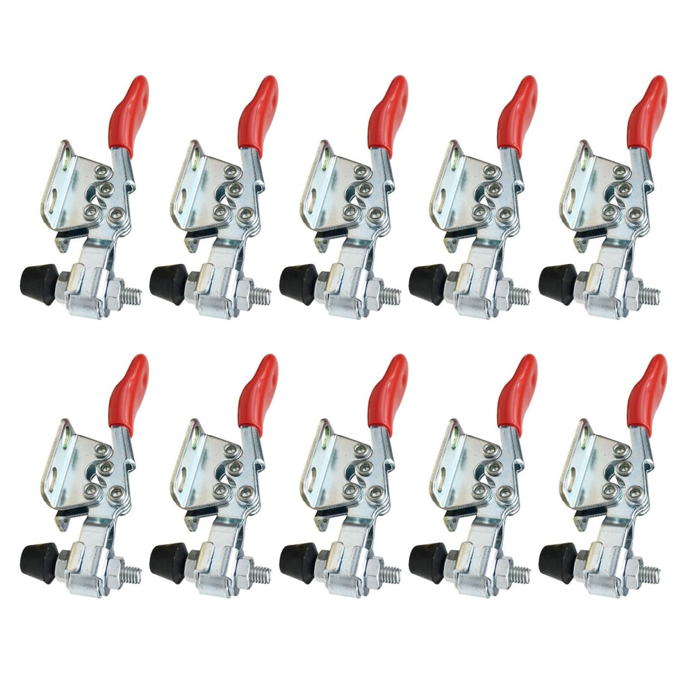 Toggle Clamp Antislip Red Horizontal Toggle Clamp For Woodworking And Craft Projects Clamping Tool 9393856282784