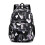 (Black) Large capacity outdoor travel leisure backpack student school bag 1